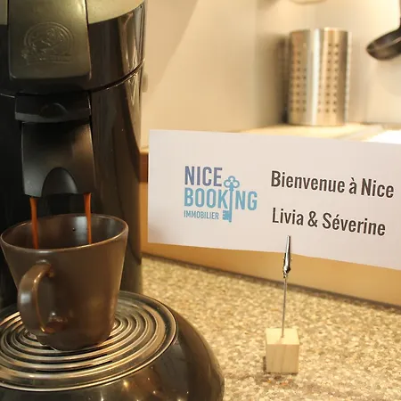 Nice Booking- Le Cosy 200 M De La Plage アパート *